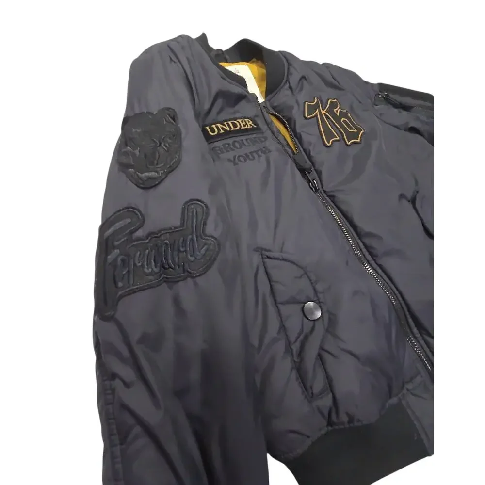 Zara Boy's Puffy Bomber Jacket